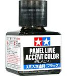 Tamiya 87131 - Panel Line Accent Color (Black) - 40ml